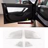 4PCS Stainless Steel Car Coaxial Speaker Cover Grill Car Door Speaker Cover Compatible with Tesla Model 3 2017-2021 view 2
