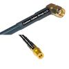 10 feet RG58 RP-SMA Male Angle to SMB Female RF Pigtail Coaxial Cable view 1