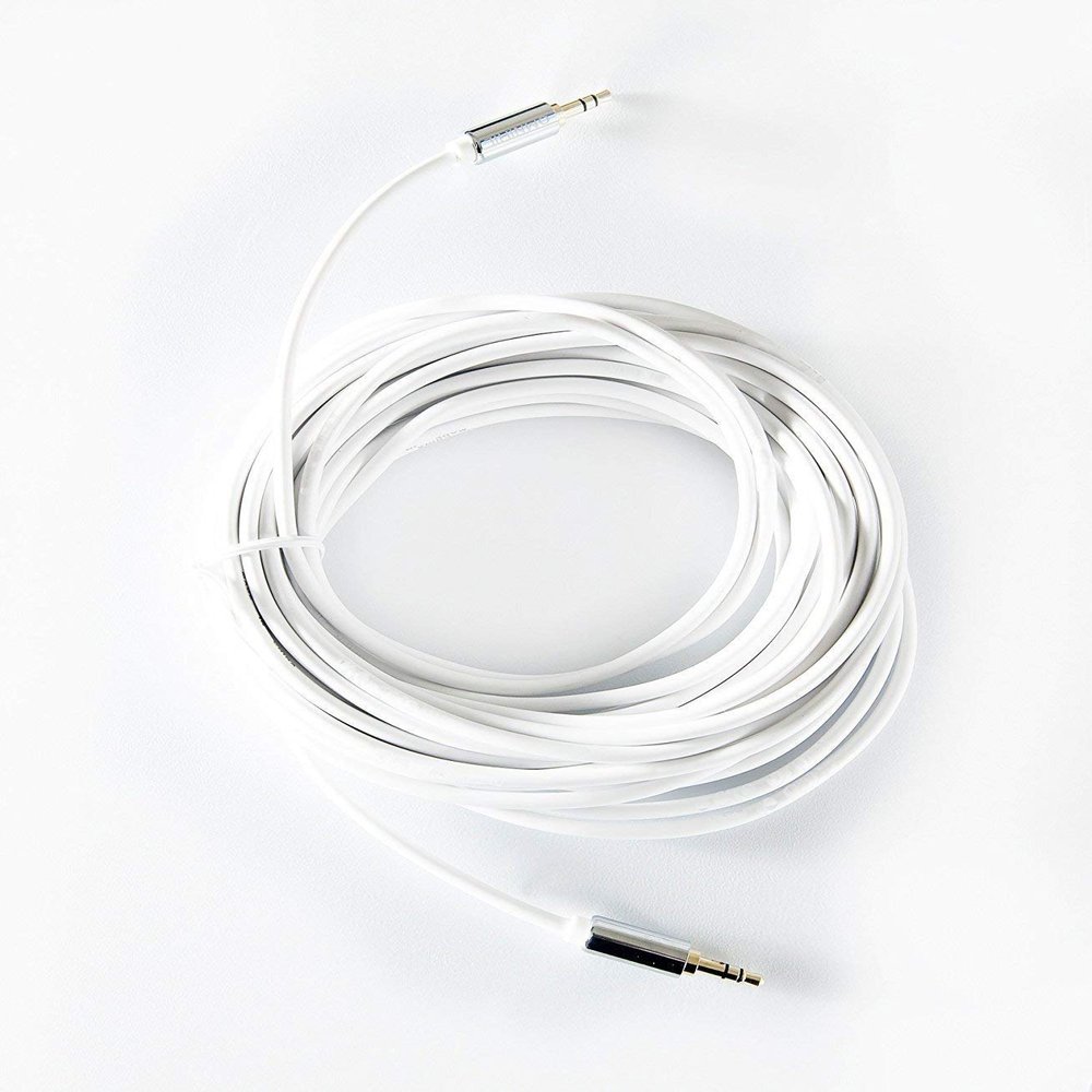 OMNIHIL 30 Feet Auxillary AUX Cable Compatible with QFX PBX-8074