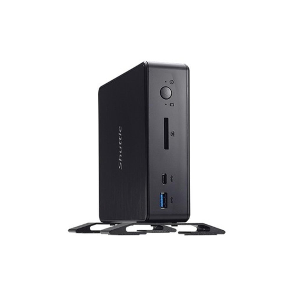 Shuttle XPC Nano NC10U Mini Barebone PC Intel Celeron 4205U Embedded No Ram No HDD/SSD No OS