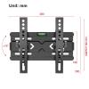 LIU- Tilting TV Wall Mount for 14-32 Inch TV, Thin TV Wall Fixing Bracket,Maximum VESA 200x200mm Holds Up to 50kg view 4