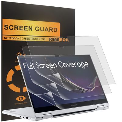 3 Pack Anti Glare Screen Protector for Samsung Galaxy Book Flex2, Pro, Chromebook 2, Notebook 9 Pro / 7 Series 13.3" Laptop - Anti Fingerprint Shield