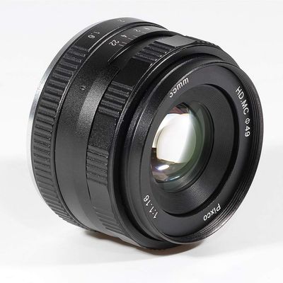 35mm F/1.6 Large Aperture HD MC Manual Prime Fixed Lens APS-C for Sony E Mount Series Mirrorless Cameras A6400 A7III A7RIII Alpha a9 Alpha 7R Alpha 7 A6300