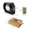 ePathChina DC12V 200W 18 Sound Loud Car Warning Alarm Police Siren Horn Speaker with MIC System and Remote Control view 2