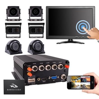 (1TB SSD Icluded) JOINLGO 8 Channel GPS WiFi 4G 1080P Mobile Vehicle Bus dvr Camera Video Recorder Kit APP/Web/PC Remote View Video and Tracking for Fleet Management