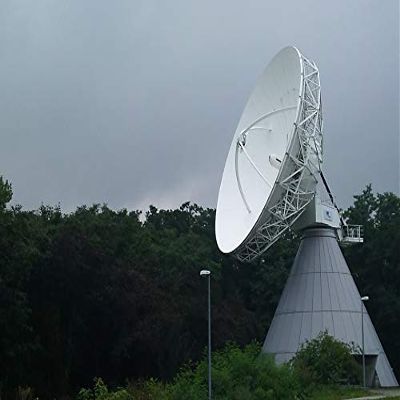 Satellite Dish Antenna Satellite Telecommunications-20 Inch by 30 Inch Laminated Poster with Bright Colors and Vivid Imagery-Fits Perfectly in Many Attractive Frames