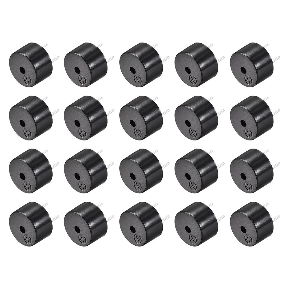 uxcell 85dB 3V Passive Electronic Buzzer Electromagnetic Beep Tone Alarm Ringer 20Pcs