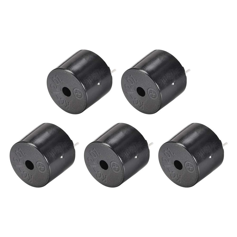 uxcell 80dB 1.5V Passive Electronic Buzzer Electromagnetic Beep Tone Alarm Ringer 5Pcs