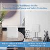 Wall Mount Holder for ASUS ZenWiFi AX Whole-Home Tri-Band Mesh WiFi 6 System (XT8)(CT8)(XT9),Simple and Sturdy Wall Mount Holder Stand Bracket by HOLACA (1 Pack, White) view 2