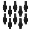Valentine's Day Carnival Silicone Wristband Card, Moisture-proof Waterproof Shock-proof RFID Wristband, 10pcs IC for Foot Bath Centers Fitness Clubs Swimming Pool Sauna Clubs(black) view 2