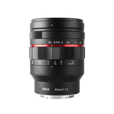 MEKE 50mm F1.2 Large Aperture Full Frame Manual Focus Lens for Sony E Mount Cameras