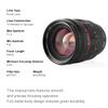 MEKE 50mm F1.2 Large Aperture Full Frame Manual Focus Lens for Sony E Mount Cameras view 3