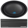 Alpine S-W10D2 10" 1800w Car Audio Subwoofer Sub+Mono Amp Power Pack Amplifier view 1