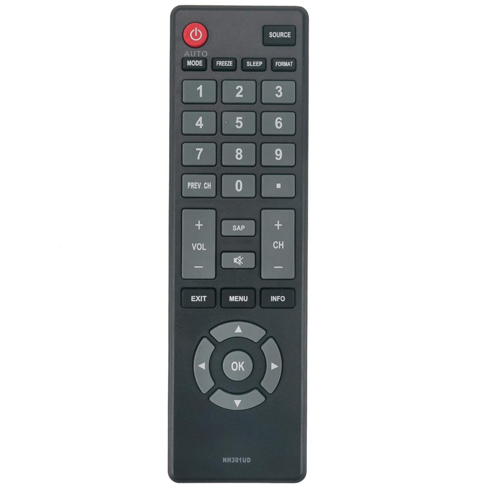 AIDITIYMI NH301UD New Replacement IR Remote Fit for Emerson LCD TV LC501EM3 LC391EM3 LE220EM3 LE190EM3 LE320EM3 LE260EM3