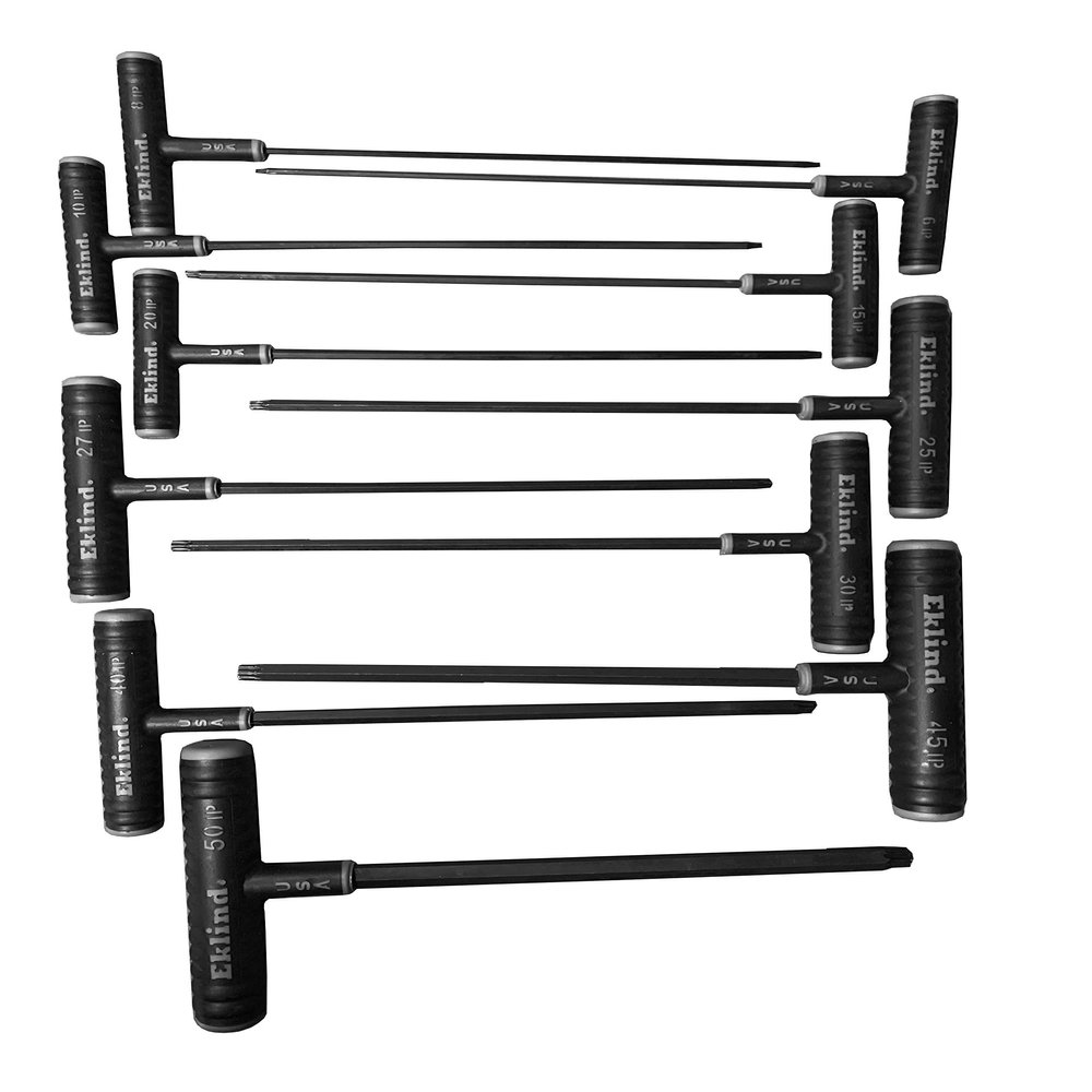 EKLIND Power-T Key Set-11pc. Torx Plus 6IP-50IP 9" Arm