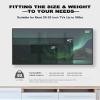 Full Motion TV Wall Mount Bracket, Dual Articulating Swivel Extension Arm for Most 26-55 Inch LED, LCD, OLED Flat Curved TVs with Max VESA 400x400mm, Holds up to 99 lbs by ERGO TAB, Black (EBMF3) view 4