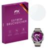 atFoliX Plastic Glass Protective Film compatible with Garmin Quatix 6X Solar, 9H Hybrid-Glass FX Screen Protector view 1