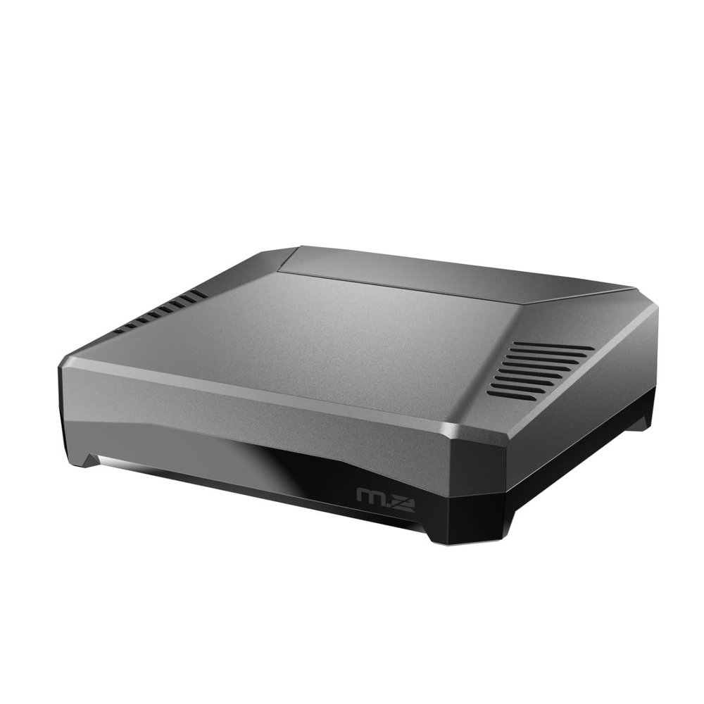 Argon ONE M.2 Aluminum Case for Raspberry Pi 4 with SATA SSD Support | Power Button and Fan | Compatible B-Key and B+M Key