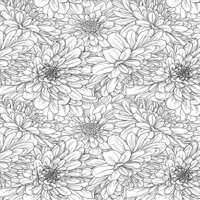 Ceramic Decals - Daisy (Black, 19 x 13 inch)