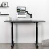 VIVO Height Adjustable Pneumatic Extended Arm Laptop Wall Mount, Full Motion Articulating Notebook Tray, Fits 10 to 15.6 inch Screen, Black, MOUNT-V001GL view 4