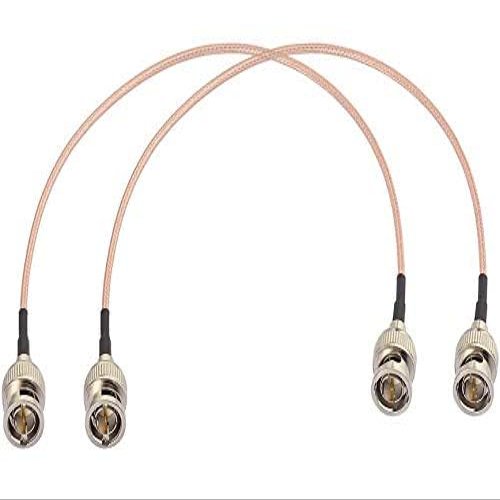 Superbat 3G HD SDI Cable BNC Cable 1ft 30cm 75 ohm for Cameras BMCC Video Equipment Supports HD-SDI 3G-SDI 4K 8K SDI Video Cable (Straight,2Pcs)