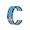 22mm Canvas Quick Release Watch Band Strap Compatible with Garmin Forerunner 745 /Vivoactive 4 Washable Replacement Sport Straps Sport Wristbands for Forerunner 745 GPS Running watch (SkyBlue) view 1