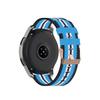 22mm Canvas Quick Release Watch Band Strap Compatible with Garmin Forerunner 745 /Vivoactive 4 Washable Replacement Sport Straps Sport Wristbands for Forerunner 745 GPS Running watch (SkyBlue) view 4