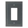GlassAlike Single Decora(GFI) | Premium 3/16" Thick Acrylic Mirror GFCI/Rocker Wall Plate Cover with Gasket/Frame for Flush Mount | Oversized 3-7/16"x 5" | Looks Like Glass Mirror Only Better|3 Pack view 1