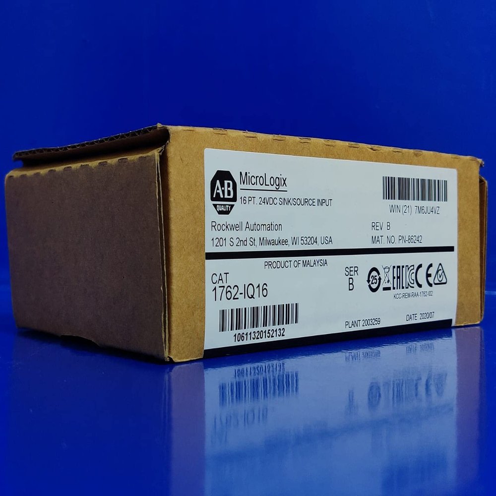 1762-IQ16 1762IQ16 MicroLogix 1200 16 PT. 24VDC Sink/Source Input Module