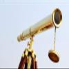 64" Floor Standing Brass Harbor Master Telescope Nautical w/Tripod Stand view 1
