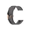 22mm Canvas Quick Release Watch Band Strap Compatible with Garmin Forerunner 745 /Vivoactive 4 Washable Replacement Sport Straps Sport Wristbands for Forerunner 745 GPS Running watch (Black) view 2