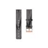 22mm Canvas Quick Release Watch Band Strap Compatible with Garmin Forerunner 745 /Vivoactive 4 Washable Replacement Sport Straps Sport Wristbands for Forerunner 745 GPS Running watch (Black) view 3