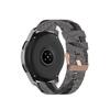 22mm Canvas Quick Release Watch Band Strap Compatible with Garmin Forerunner 745 /Vivoactive 4 Washable Replacement Sport Straps Sport Wristbands for Forerunner 745 GPS Running watch (Black) view 4