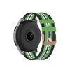 22mm Canvas Quick Release Watch Band Strap Compatible with Garmin Forerunner 745 /Vivoactive 4 Washable Replacement Sport Straps Sport Wristbands for Forerunner 745 GPS Running watch (Lime) view 4