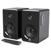 Majority D40 Active Bookshelf Speakers | Powered Stereo Studio Speakers | Powerful Amplified 2.0 Channel Sound | Bluetooth, Optical, RCA, USB & Aux Playback | Digital Controls | HiFi Speakers view 1