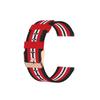 22mm Canvas Quick Release Watch Band Strap Compatible with Garmin Forerunner 745 /Vivoactive 4 Washable Replacement Sport Straps Sport Wristbands for Forerunner 745 GPS Running watch (Red) view 1