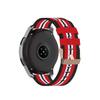 22mm Canvas Quick Release Watch Band Strap Compatible with Garmin Forerunner 745 /Vivoactive 4 Washable Replacement Sport Straps Sport Wristbands for Forerunner 745 GPS Running watch (Red) view 4