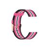 22mm Canvas Quick Release Watch Band Strap Compatible with Garmin Forerunner 745 /Vivoactive 4 Washable Replacement Sport Straps Sport Wristbands for Forerunner 745 GPS Running watch (Rose) view 2