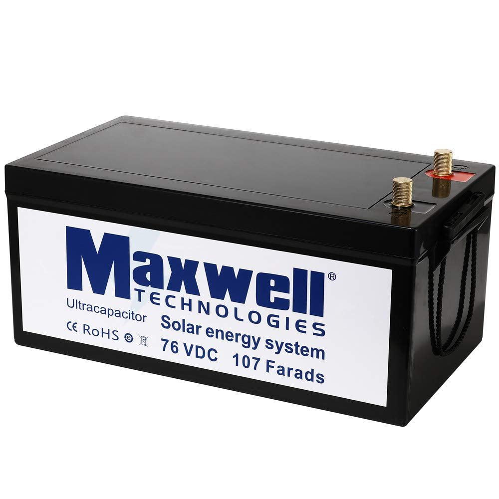 Maxwell Durablue 76V 107F Super Capacitor Solar Power System 28pcs 3000Farads car Audio Amplifier ultracapacitor