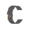 22mm Canvas Quick Release Watch Band Strap Compatible with Garmin Forerunner 745 /Vivoactive 4 Washable Replacement Sport Straps Sport Wristbands for Forerunner 745 GPS Running watch (Gray) view 3