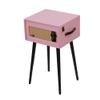 Arkrocket Discovery 3-Speed Bluetooth Record Player Retro Console Turntable with Built-in Speakers and Removable Legs (Pink) view 4