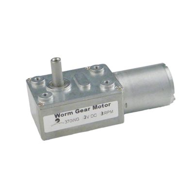 CHANCS 370WG 3V DC 3RPM DC Worm Gear Motor Torque 10Kg.cm for Range Hood Nesting Machine Smart Equipment