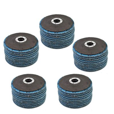 Compatible with Pack 50 Premium Zirconia Flap DISC Sanding Grinding 4-1/2" X 7/8" 80 GRIT
