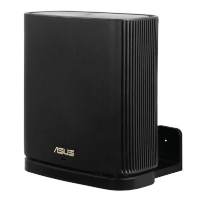 Koroao Wall Mount Holder for ASUS ZenWiFi AX Whole-Home Tri-Band Mesh WiFi 6 System (XT8)(CT8)(XT9) AC300, Wall Bracket Hanger Stand with Holder Compatible with ASUS ZenWiFi AX WiFi 6 (1-Pack, Black)