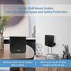 Koroao Wall Mount Holder for ASUS ZenWiFi AX Whole-Home Tri-Band Mesh WiFi 6 System (XT8)(CT8)(XT9) AC300, Wall Bracket Hanger Stand with Holder Compatible with ASUS ZenWiFi AX WiFi 6 (1-Pack, Black) view 2