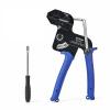IWISS Metal Zip Tie Gun Wrap Tool for Stainless Steel Cable Ties, Tensioning & Cutting Functional Cable Tie Gun c/w Free Zip Tie Release Tool view 1