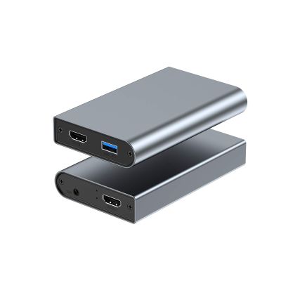 JETAKu Video Capture Cards 4K USB3.0 HD Game Capture Card Device for Switch PS5 PS4 Xbox 1080P 60FPS Live Streaming Game Recorder Device for Game Streaming Live Broadcasts Video Recording (Black)