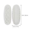 10pcs Power Strip Socket Fixator Wall Mount Power Strips Cable Organizers Punch Self Adhesive Socket Remote Control Holder for Home 103.7cm view 3