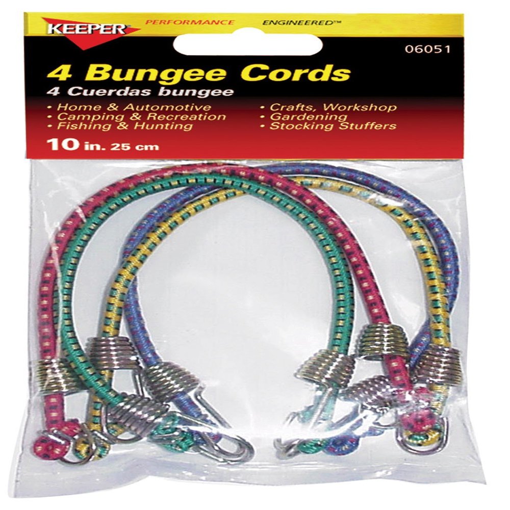 Hampton Products Keeper 4 Count 10in. Mini Cord 060514