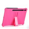 ORANEW Case for Samsung Galaxy Tab S7 11 Inch - Soft Silicone with Stand Function Shockproof Rubber Shell Smart Protective Cover for Samsung Galaxy Tab S7 11 Inch (T870 / T875) 2020 Tablet (Pink) view 3